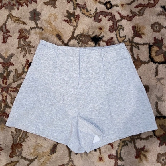 Forever 21 Pants - Forever 21 Grey High Waisted Contemporary Shorts